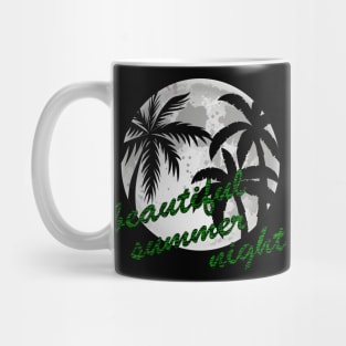 Beautiful Summer Night Full Moon Mug